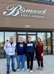 Bismarck REALTOR® Terry Stevahn with Clients